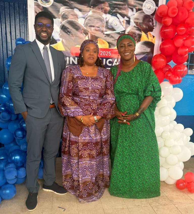 CIS representatives at the Joint Education Sector Review in Grand Bassa